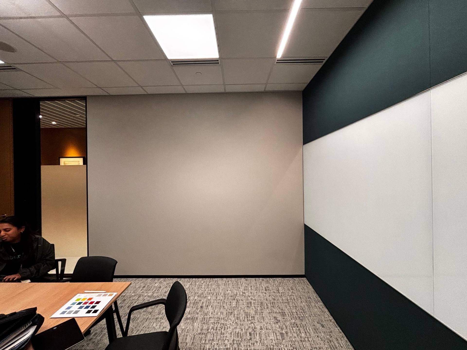 Corporate Meeting Rooms, Amazon Singapore Office before acoustic treatment