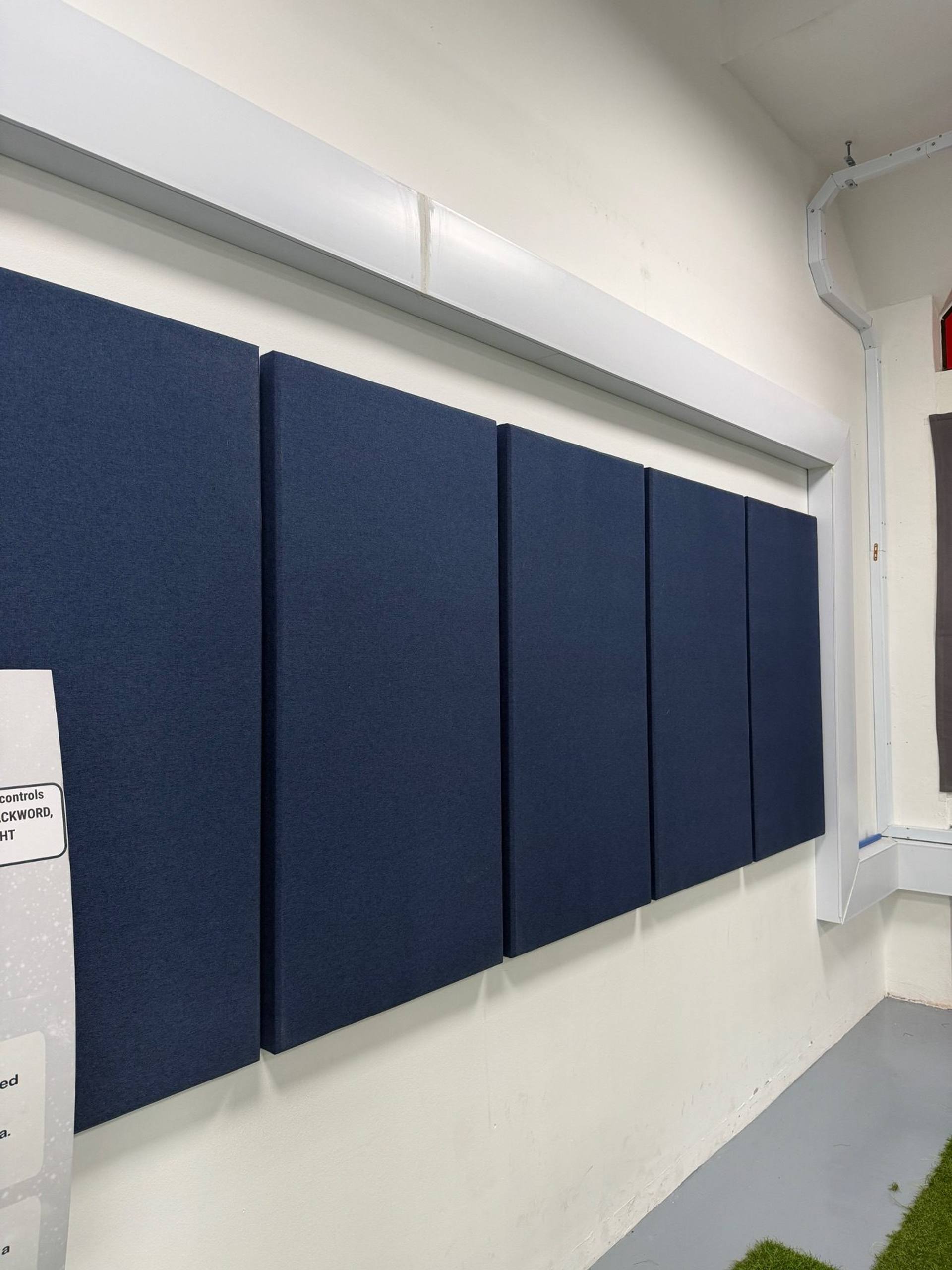Drone Training Centre, Grantral Mall: acoustic panels installed by Just Acoustics