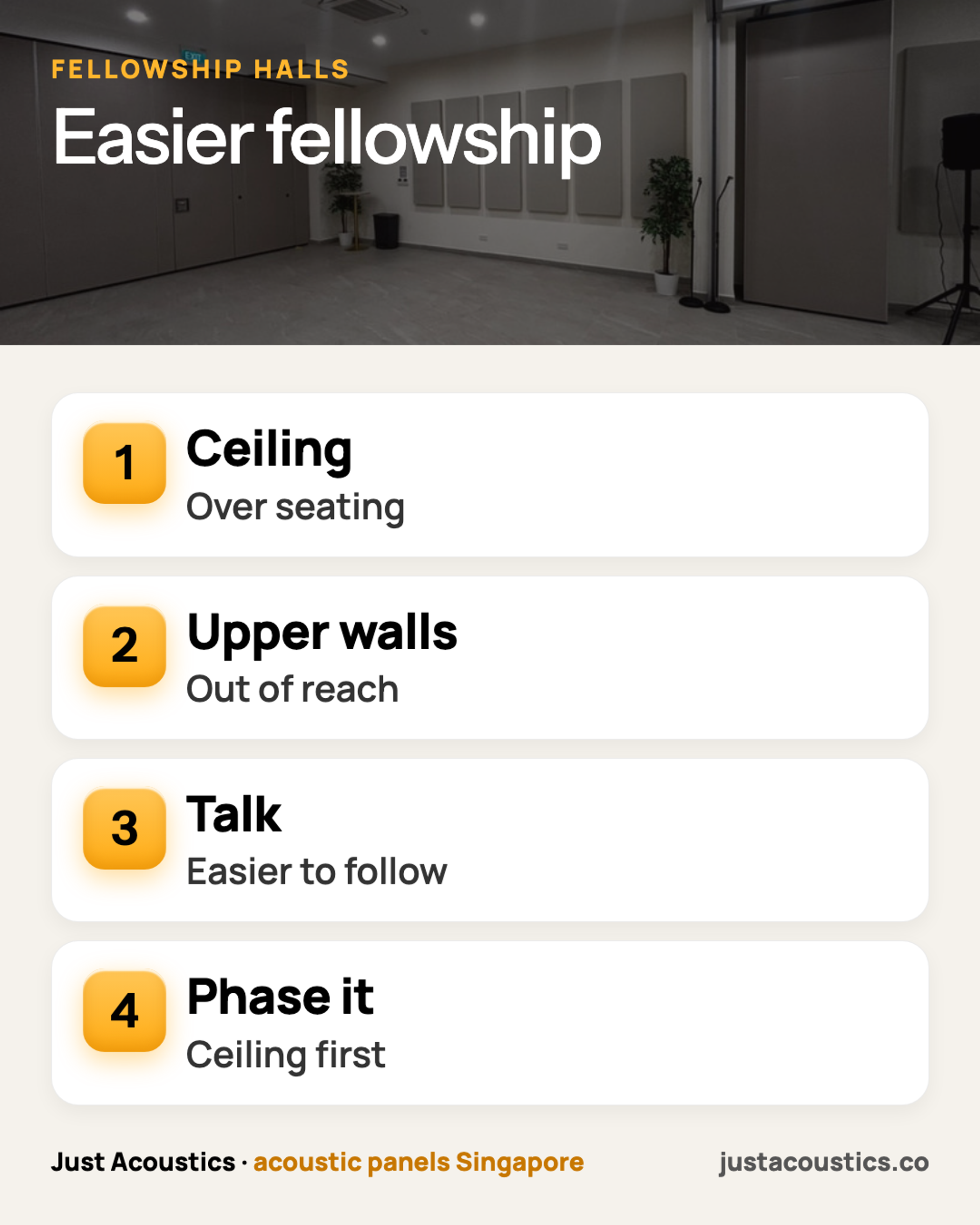 Easier fellowship infographic