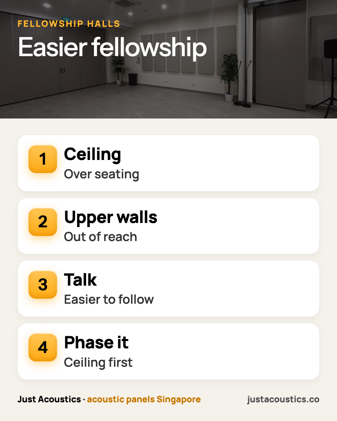 Easier fellowship infographic