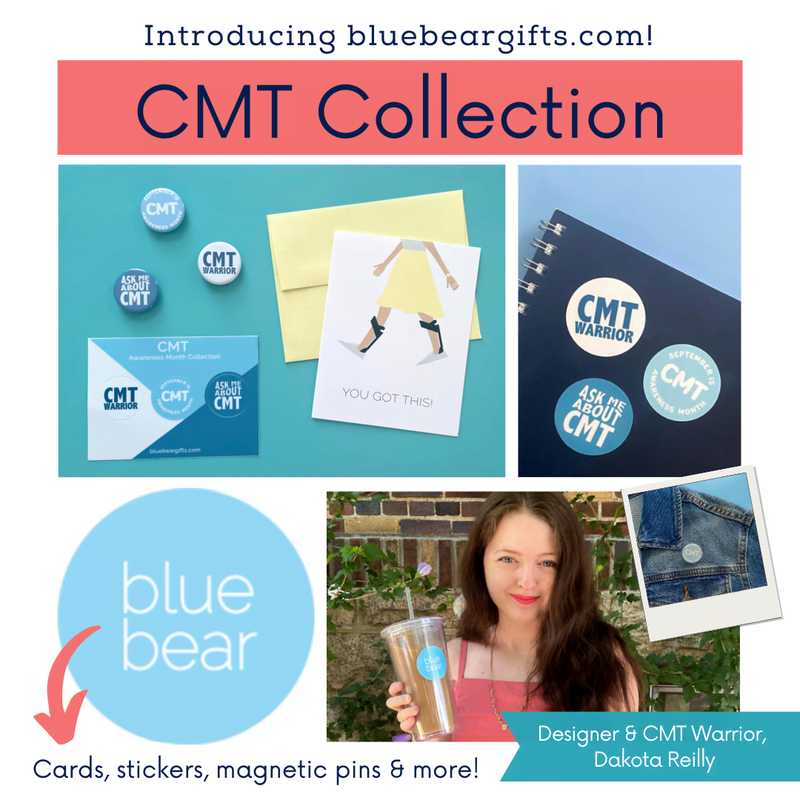 CMT Collection merchandise from bluebearigifts.com featuring cards, stickers, pins, and more.