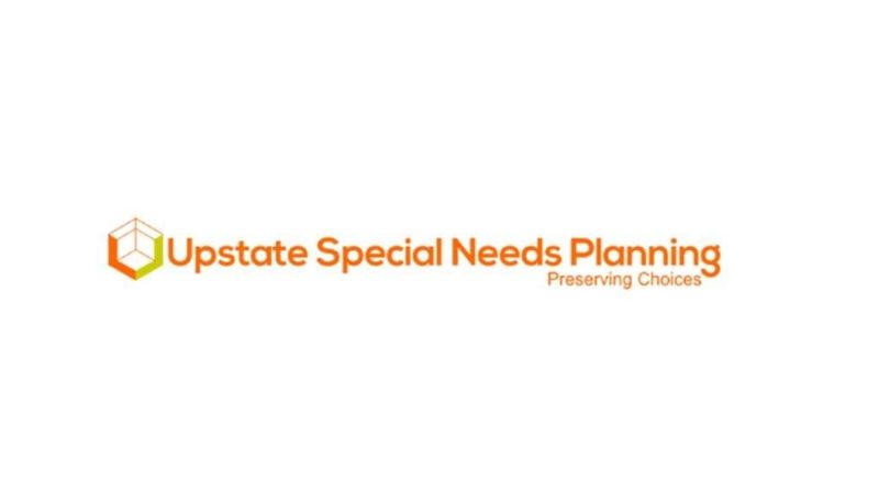 Upstate Special Needs Planning logo with tagline "Preserving Choices" in orange and gray text.