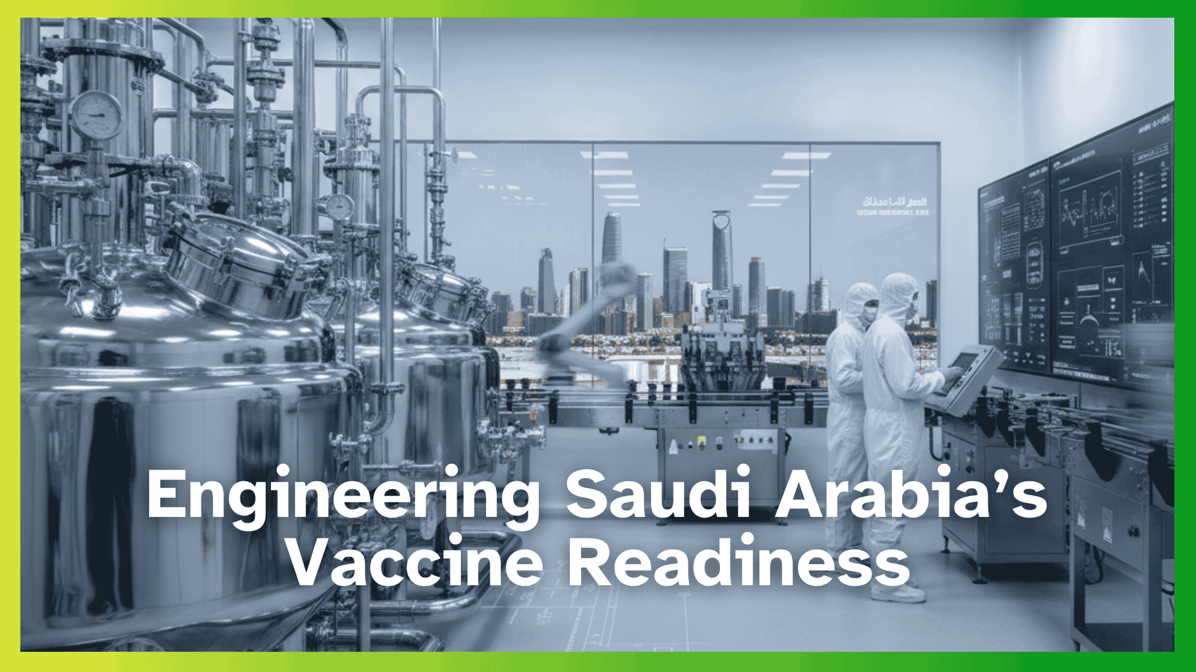 Building Saudi Arabia’s GMP-Ready Vaccine Facility: A Strategic Guide for EPCM Firms