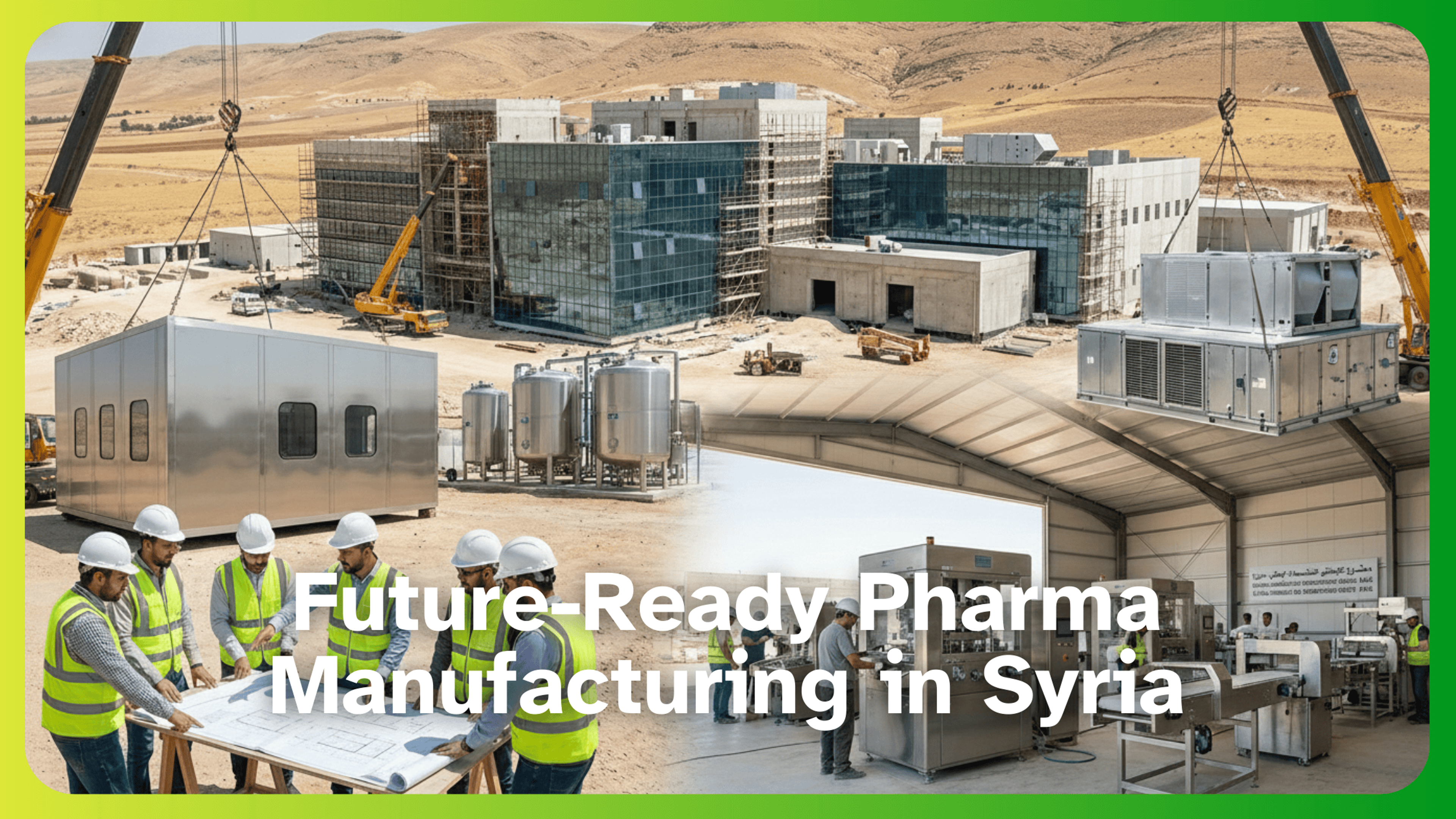 Rebuilding Syria’s Pharmaceutical Industry: How GMP Compliance Ensures Quality, Safety, and Sustainability