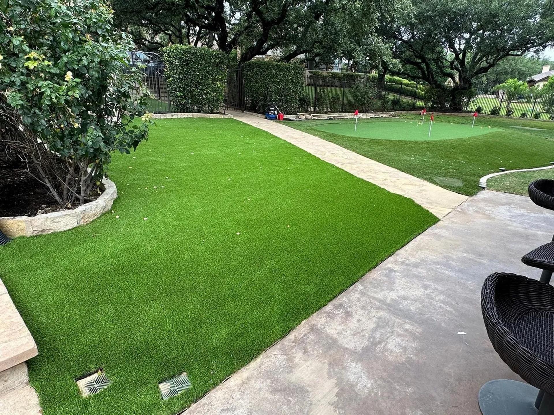 Custom Putting Green