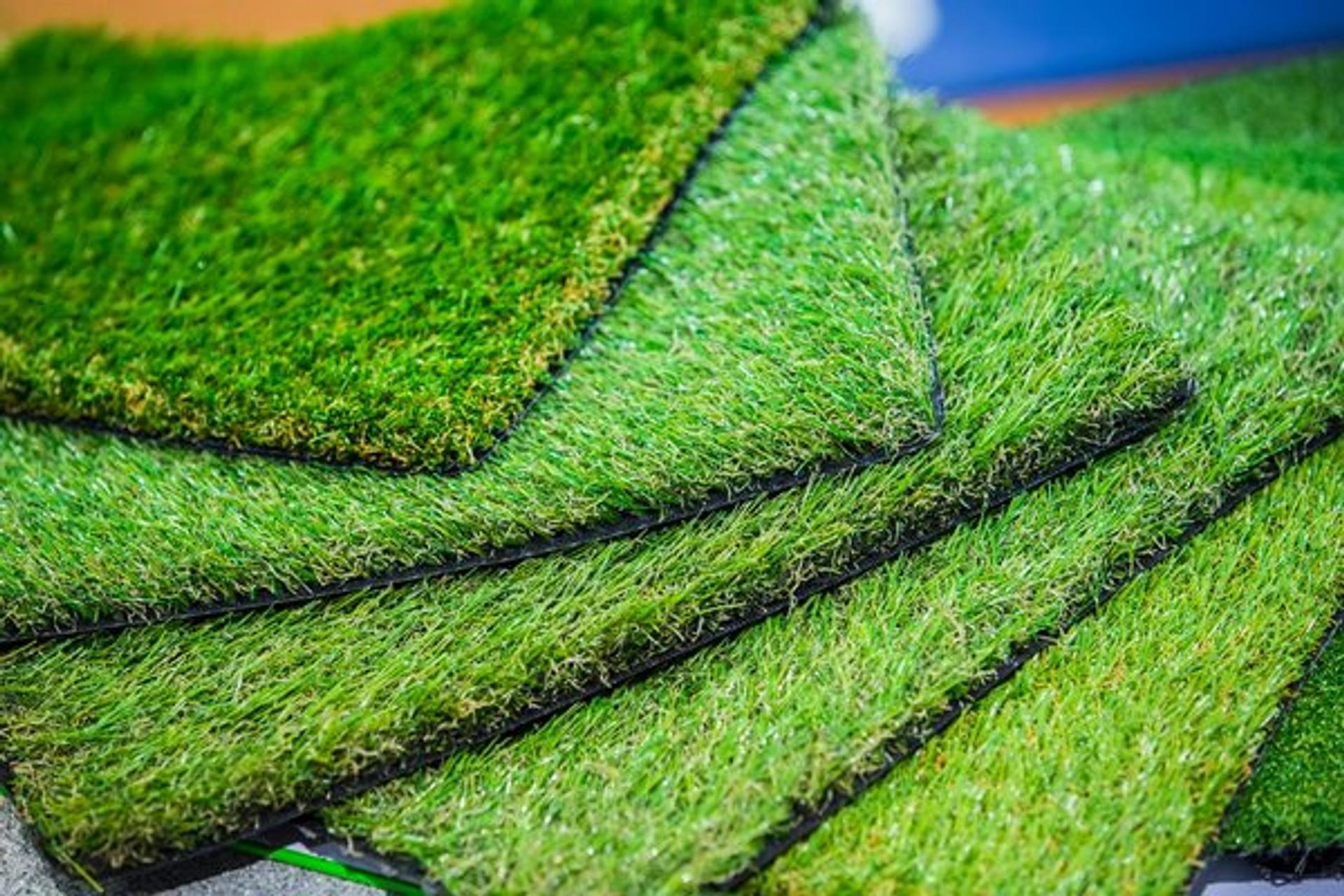 Premium artificial turf showcase