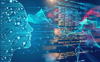 Abstract visualization of machine learning concepts