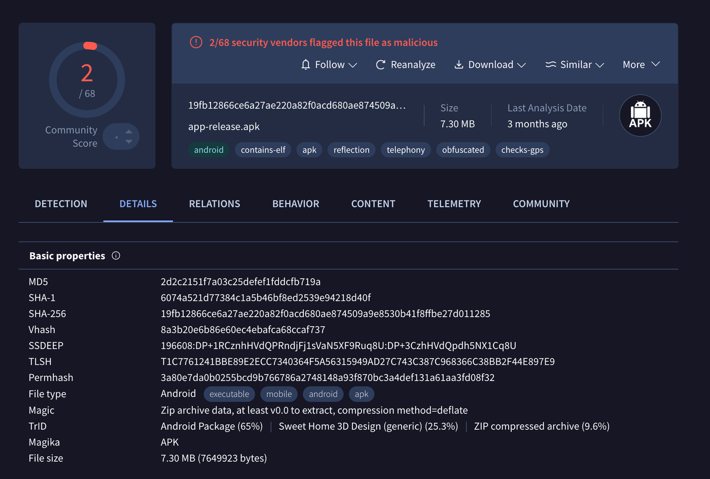 LoveOrNot Dev Sample
