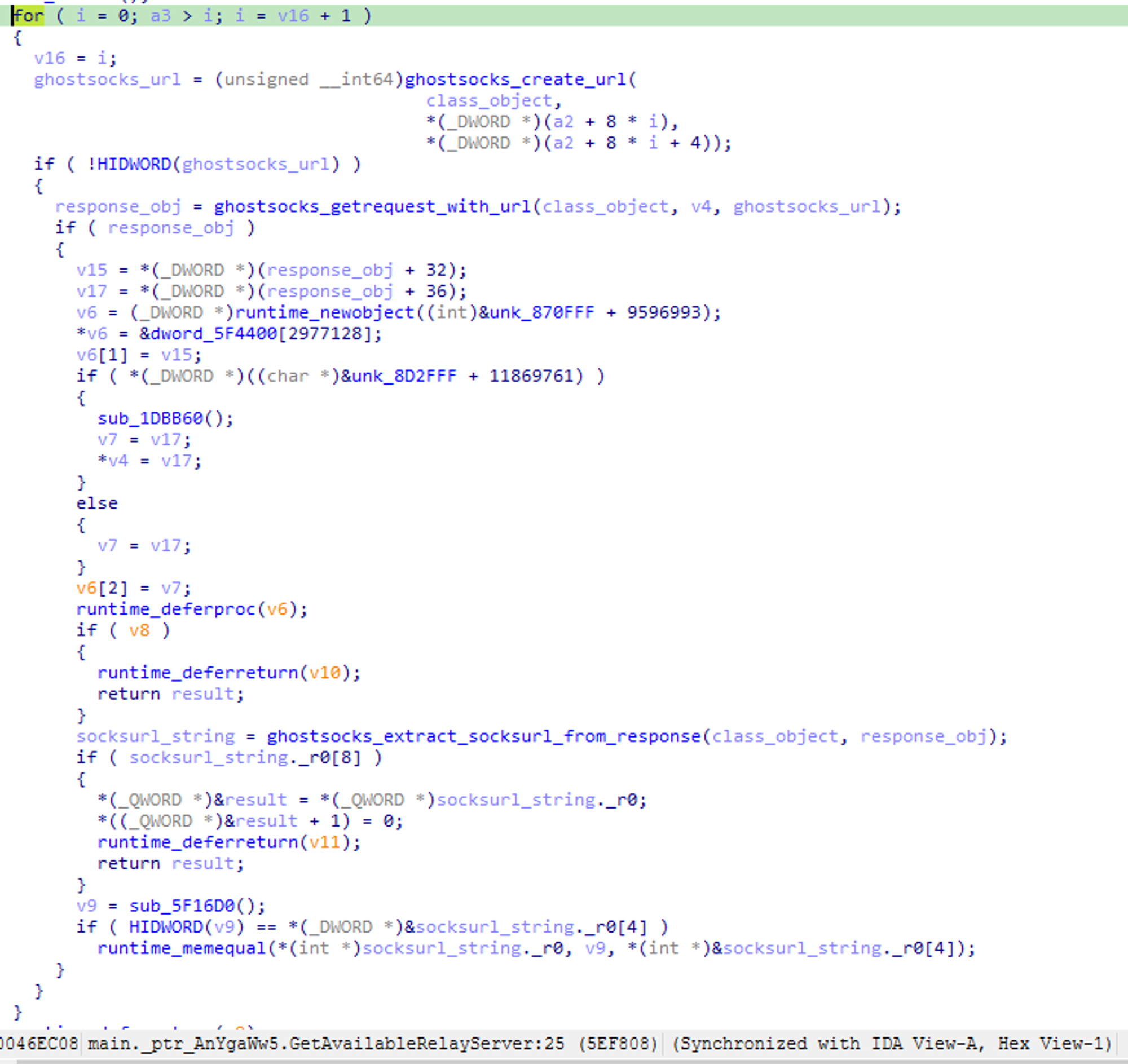GhostSocks relay resolver loop 