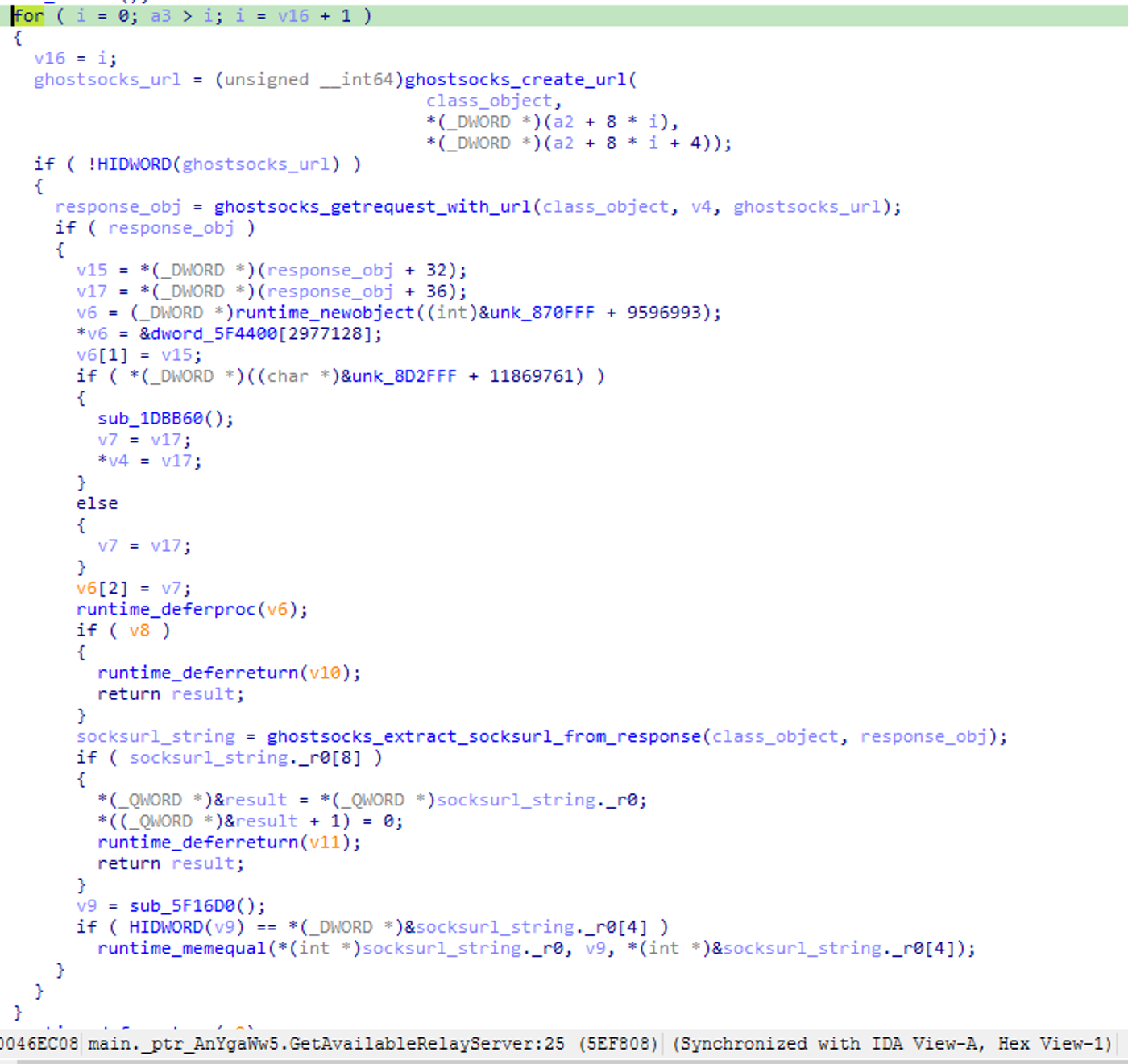 GhostSocks relay resolver loop