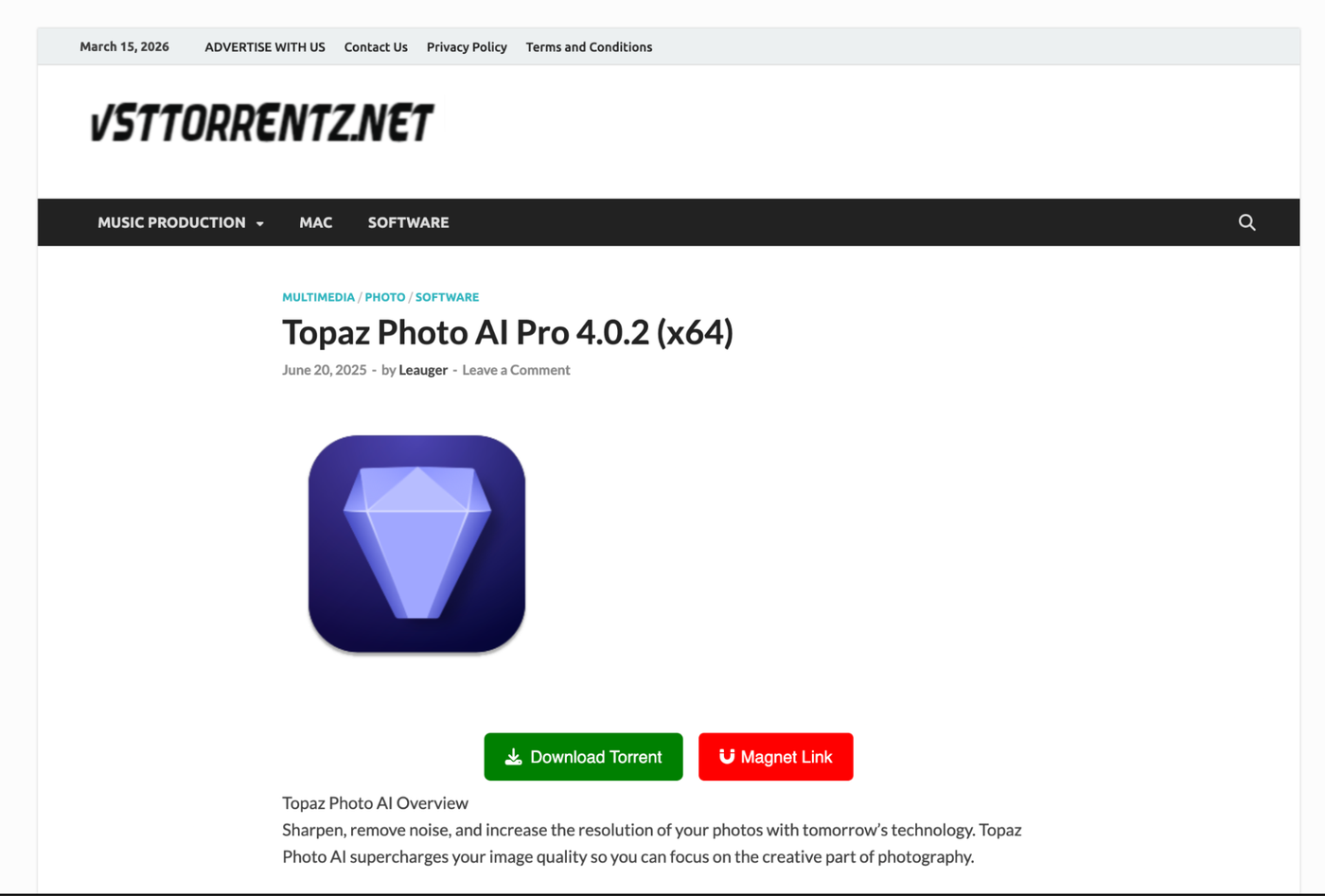 Fig 03. Backdoored piracy sites such as vsttorentz[.]net pushing Socks5Systemz.
