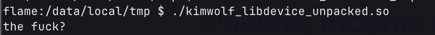 Running Kimwolf