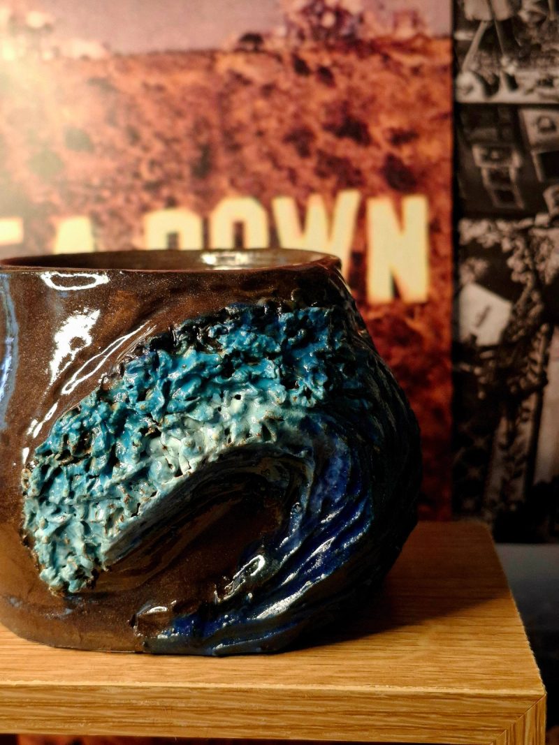 ceramic wave cup