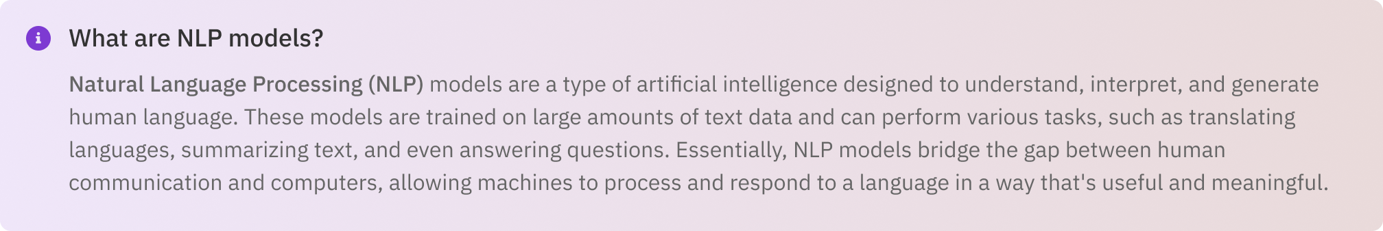 What is Natural language processing (NLP)?
