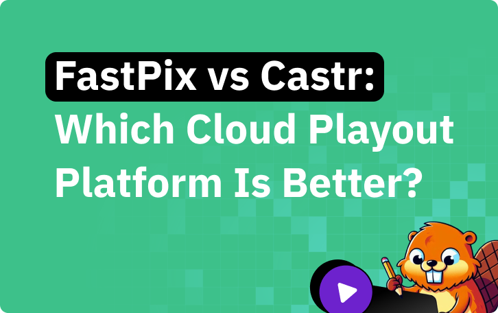 Your content is a channel. Castr limits how much of it you can broadcast.