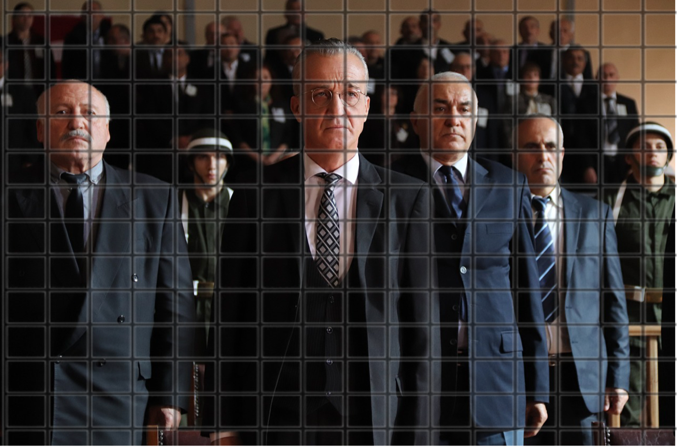 visual representation of 16x16 pixel blocks in a video scene
