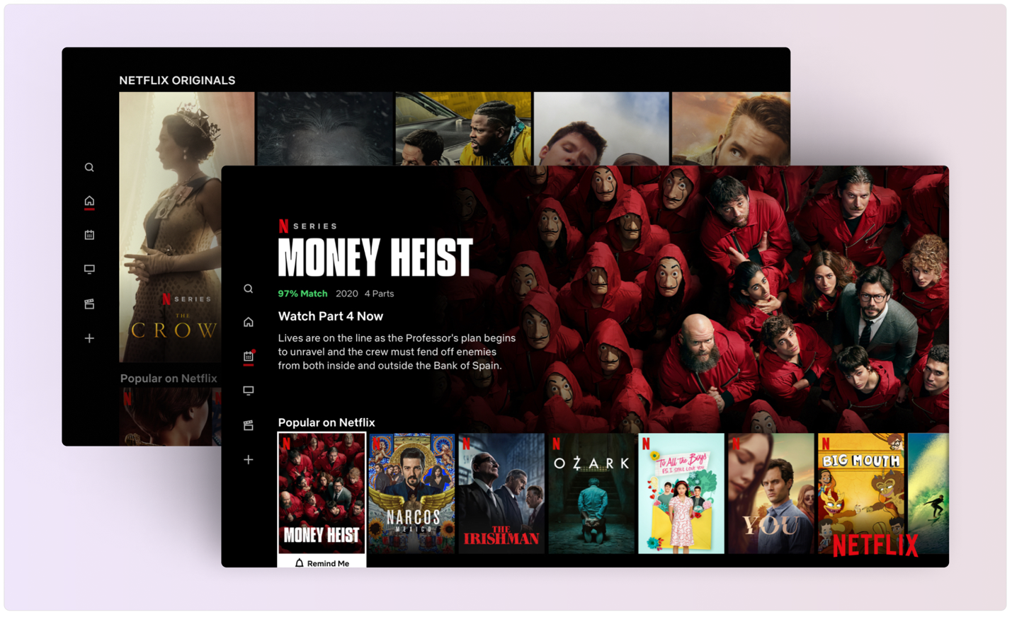 Netflix’s choice of red and black is deliberate and powerful.