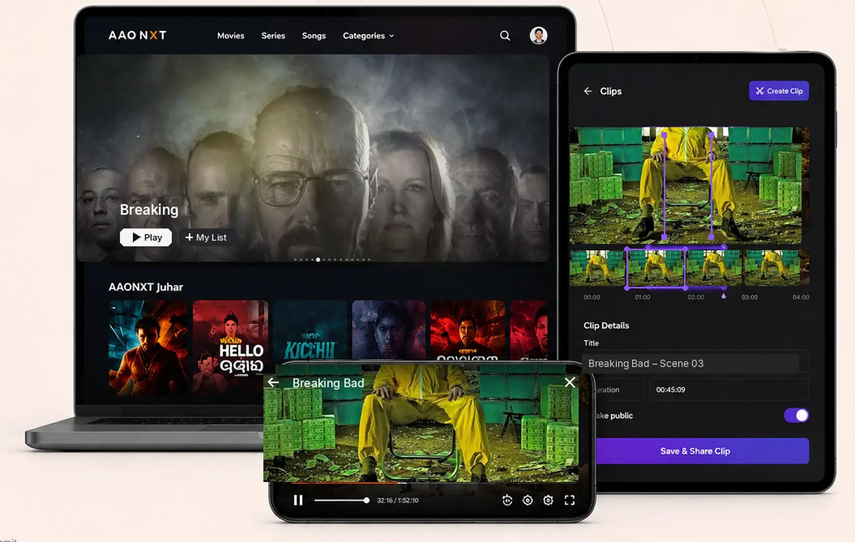 Build an OTT platform on FastPix — on-demand, clips and channels