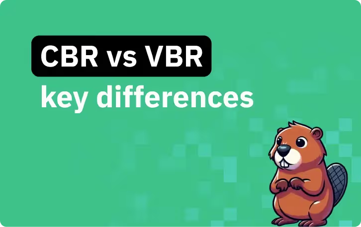 CBR vs VBR: Pros, cons, metrics and practical examples