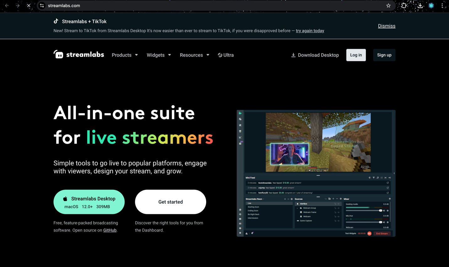 Stream labs