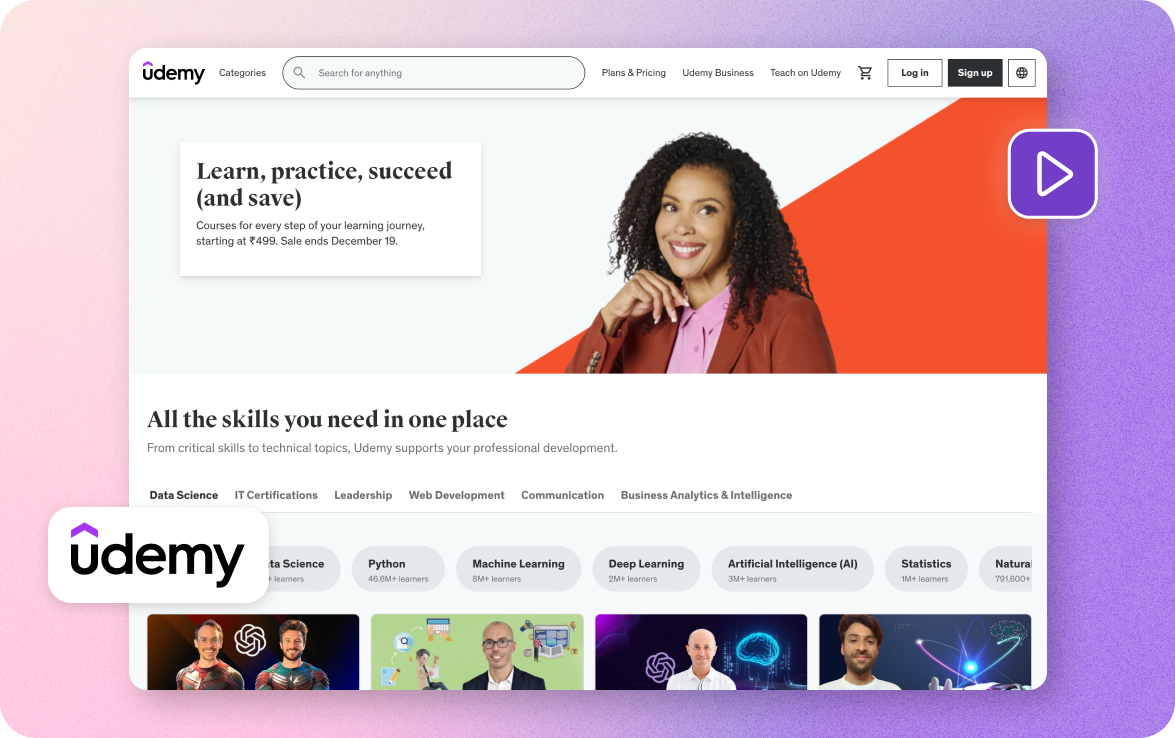 How to Build an E-Learning Platform like Udemy