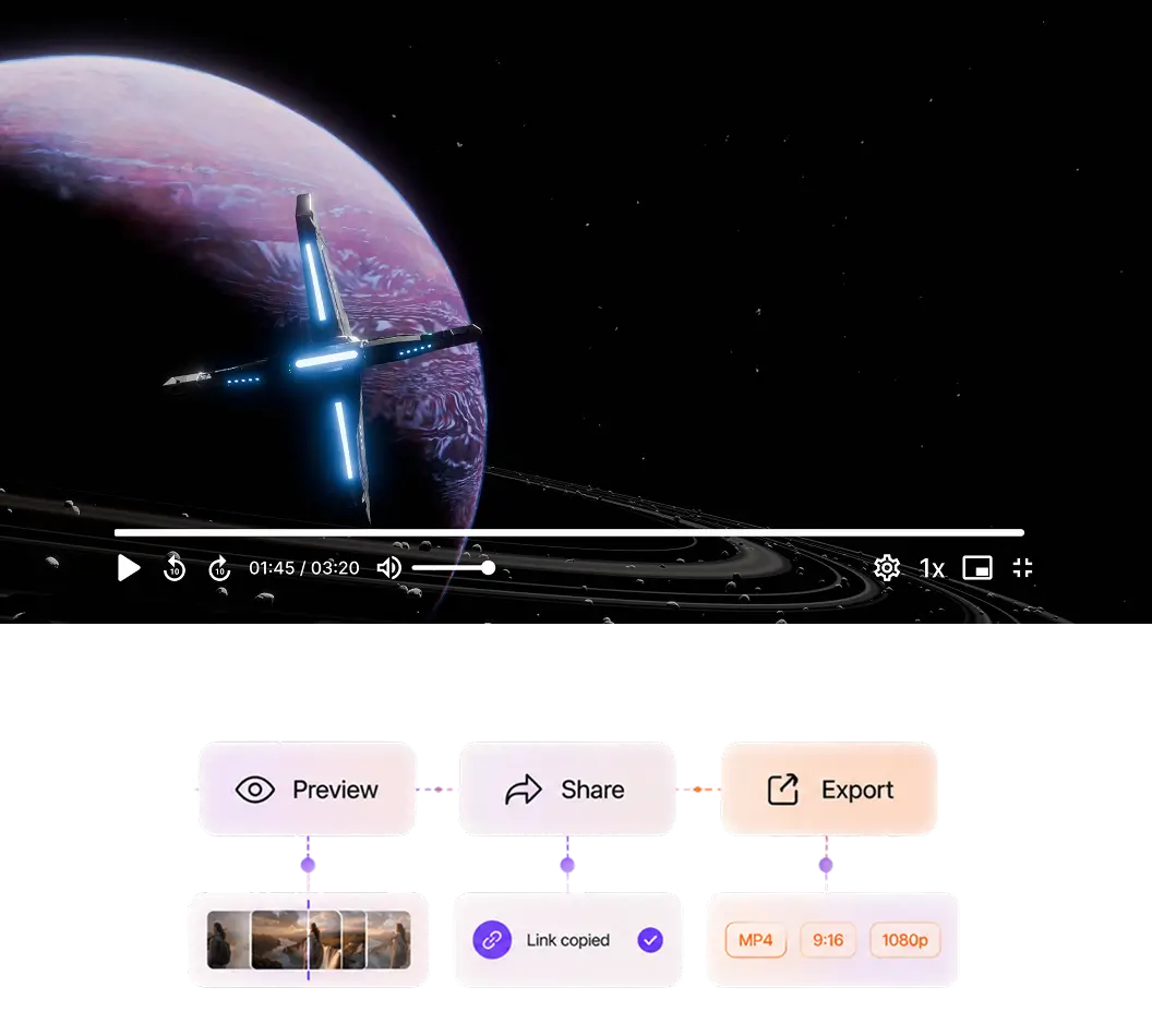 Player starting on the first rendition, no second spinner after generation