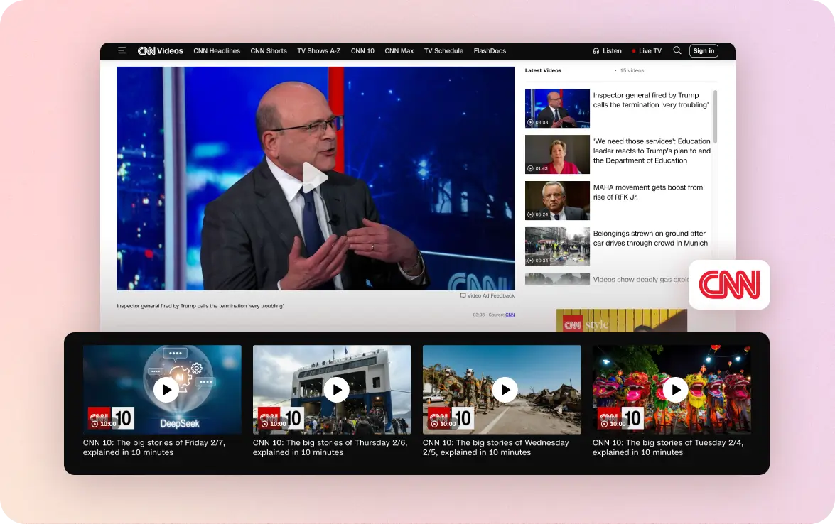 How to Build a News Streaming App like CNN?