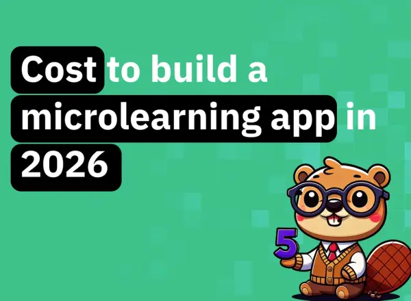 How much does it cost to build a microlearning app in 2026?