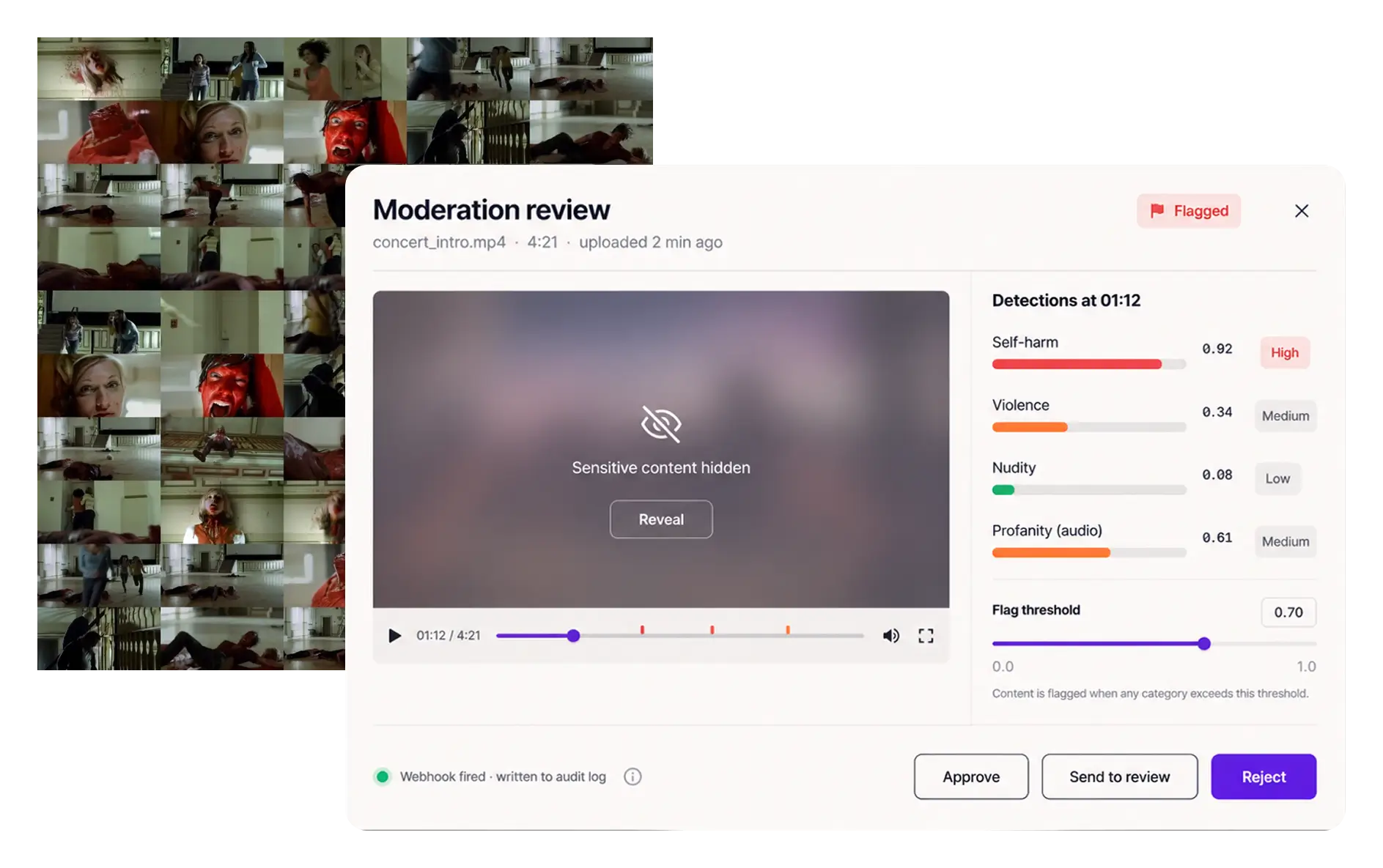 AI Video Moderation