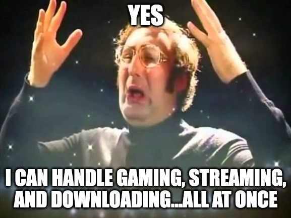 Internet speed meme