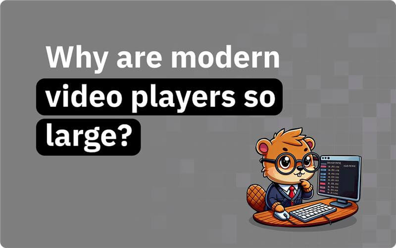 Understanding video player size and performance