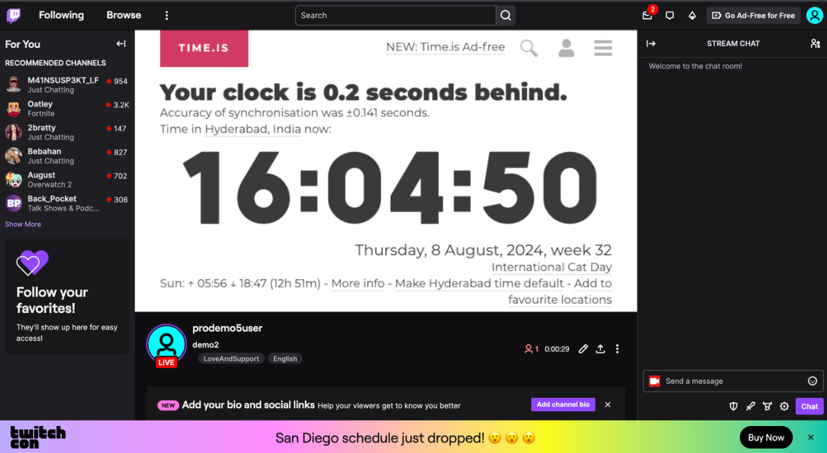 Going Live: How to Start Your Twitch Stream