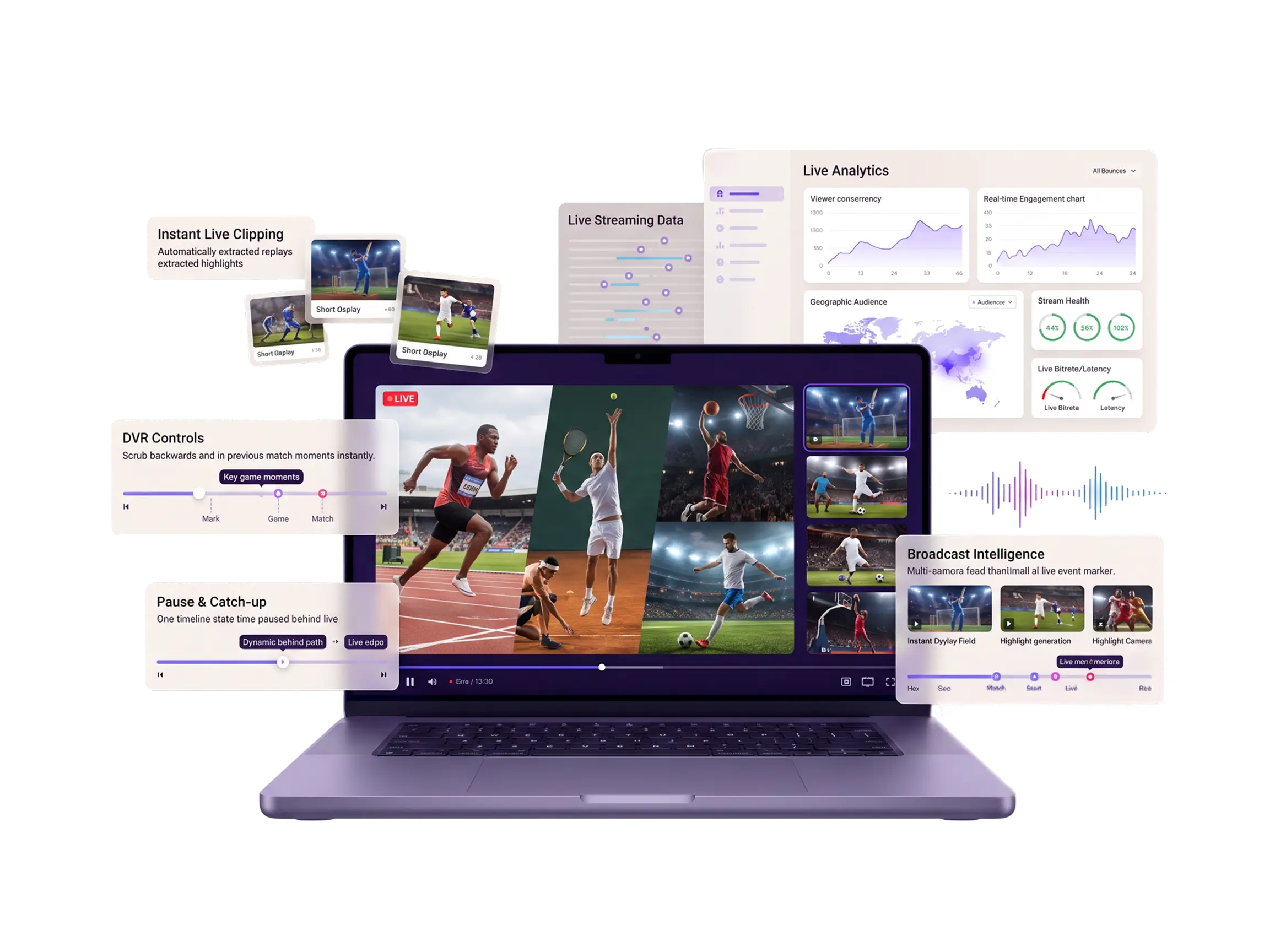 Live sports streaming with FastPix: low-latency delivery ahead of broadcast