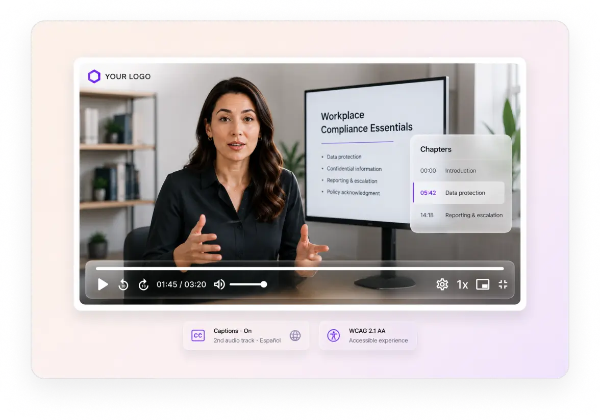 In-video AI features