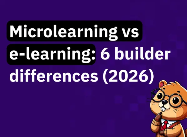 Microlearning vs e-learning: 6 differences that change how you build