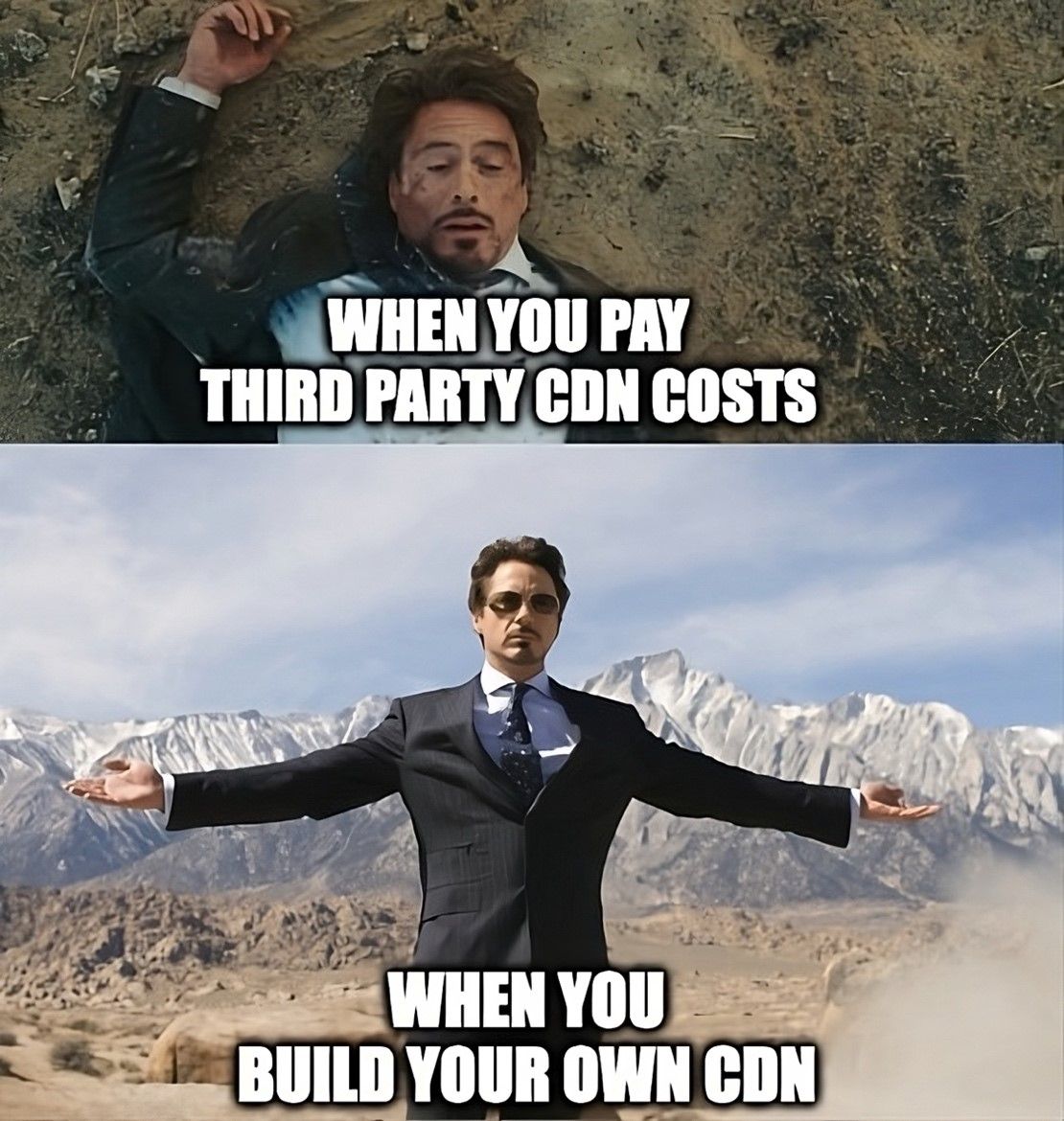 YouTube when Google built its own CDN