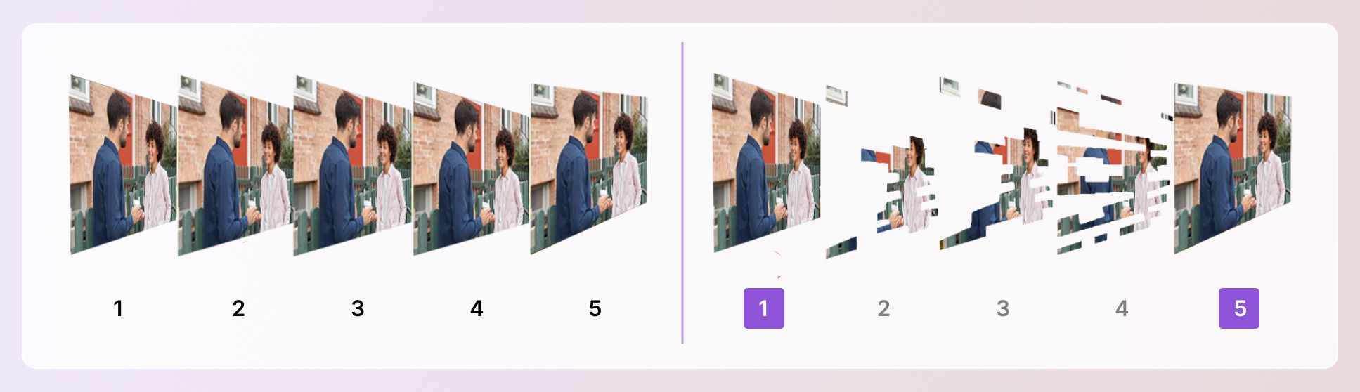 Keyframe intervals