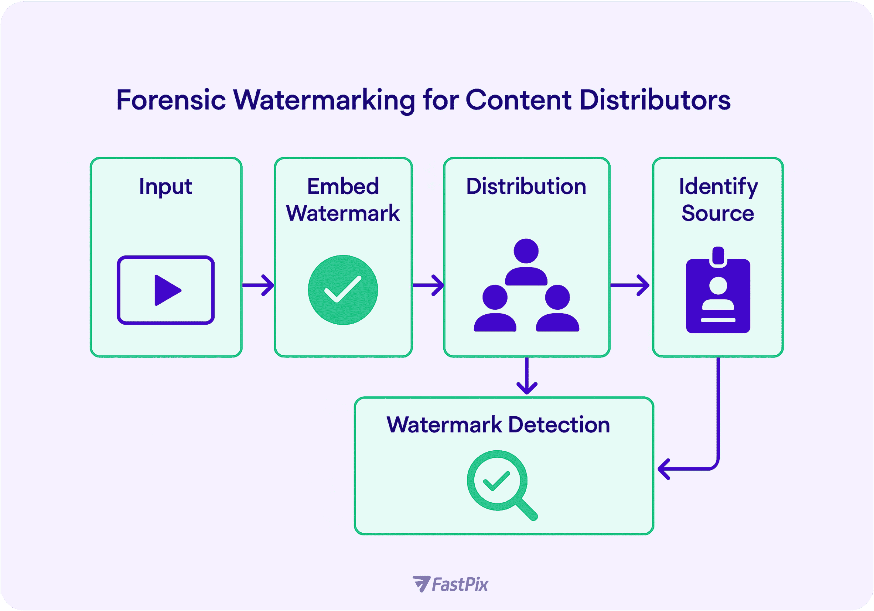 What is forensic watermarking?