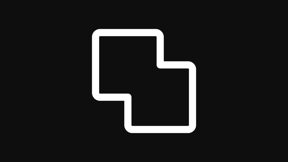 Overlapping shapes representing converging inputs in a hiring process