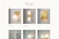 Tom Kirk Lighting website