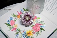 Interior spread, jewel and tea caddy