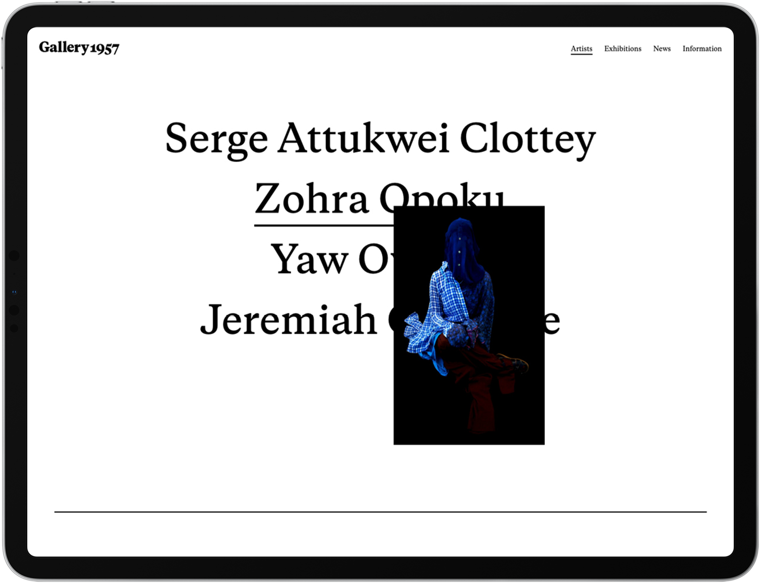 Gallery 1957 website