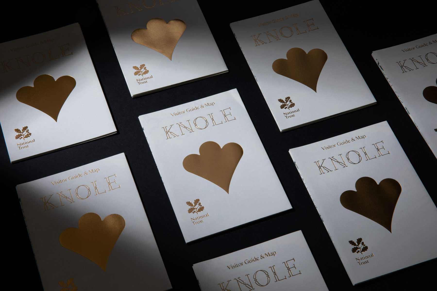 Welcome leaflets for Knole