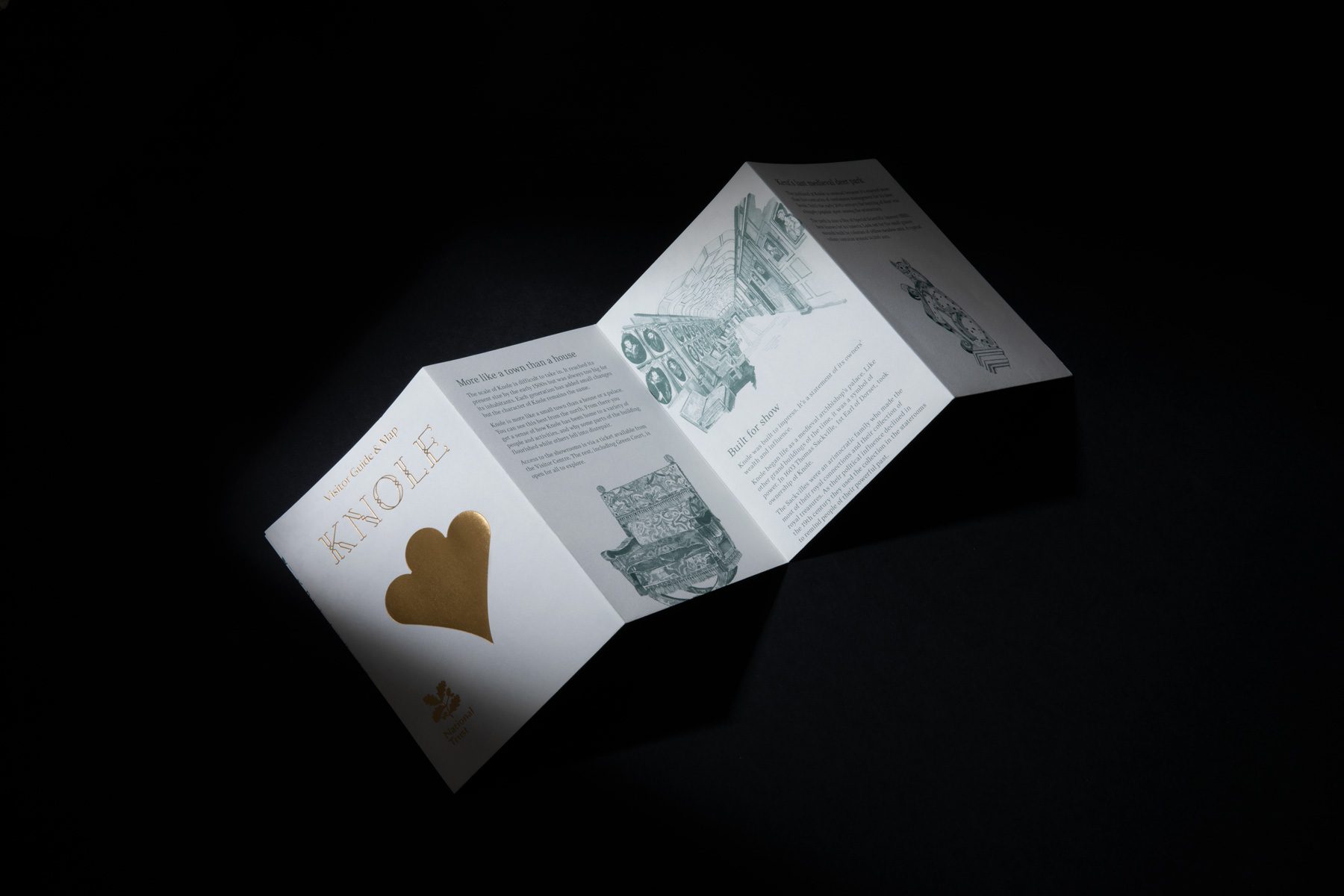 Welcome leaflet for Knole