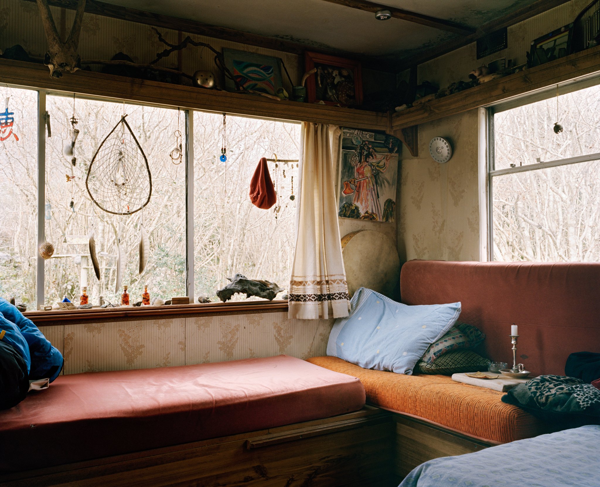 Shane's old caravan, April 2010