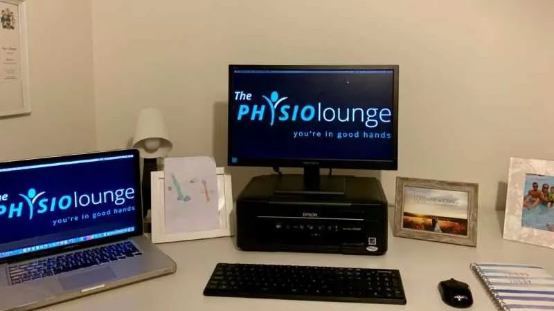 workstation set up