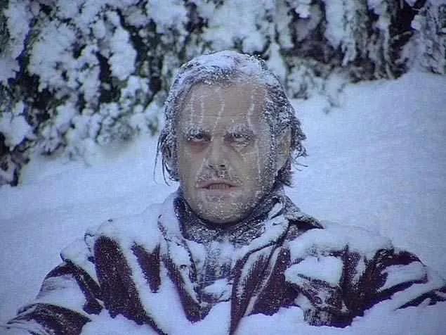 Frozen face - Jack Nicholson