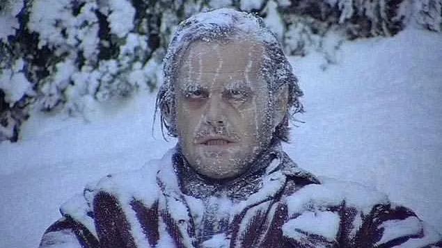 Frozen face - Jack Nicholson