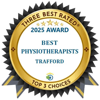 The Physio Lounge — 2025 award badge