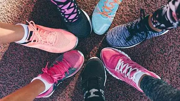 Training shoes marathon